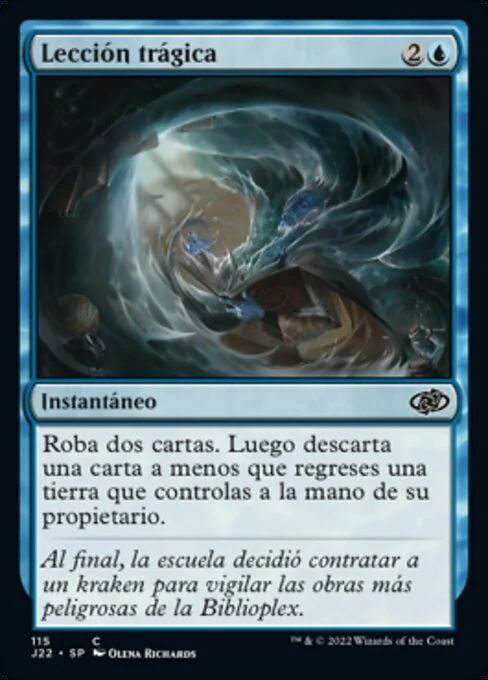 Lección trágica
