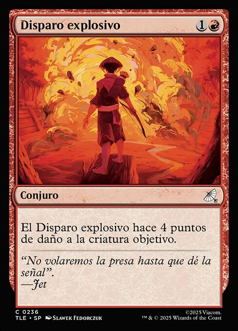 Disparo explosivo