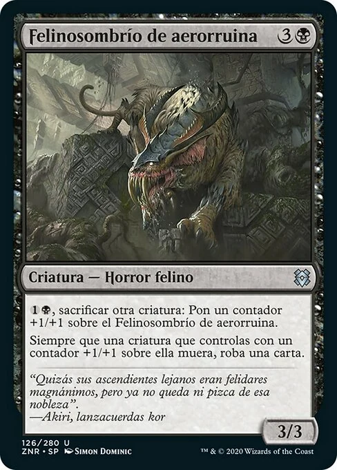 Felinosombrío de aerorruina