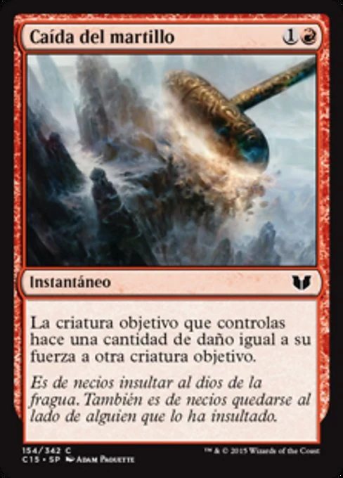 Caída del martillo