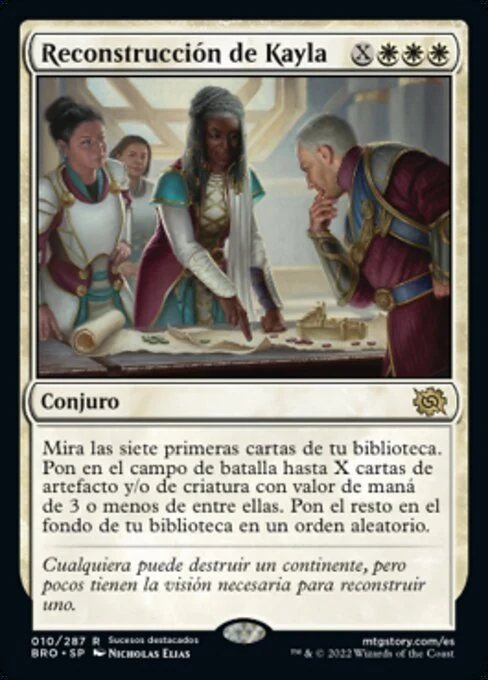 Reconstrucción de Kayla
