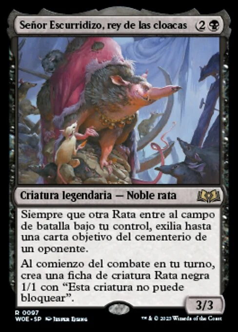 Señor Escurridizo, rey de las cloacas