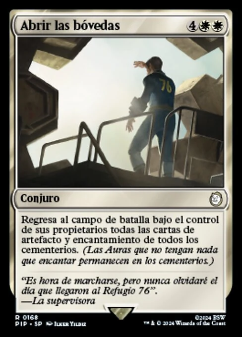 Abrir las bóvedas