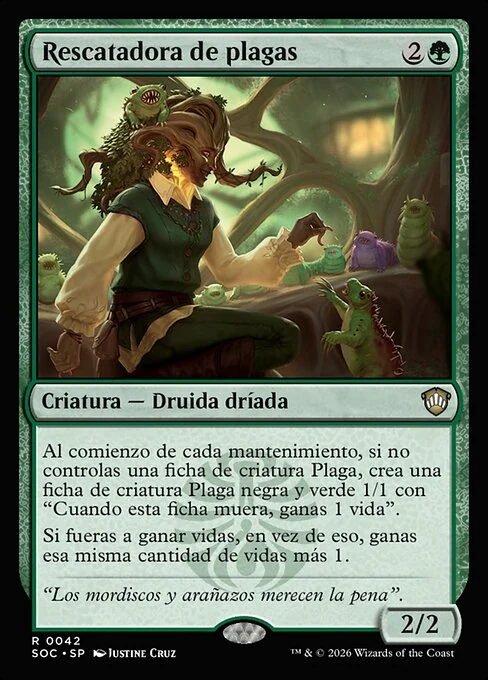 Rescatadora de plagas