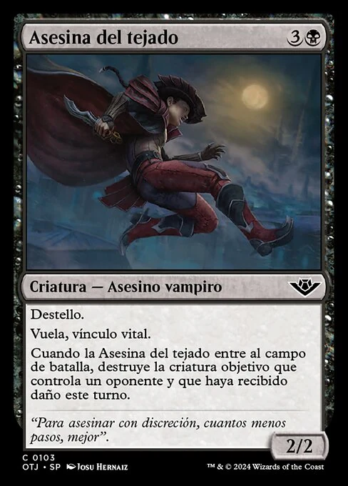 Asesina del tejado
