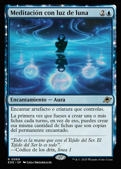 Meditación con luz de luna