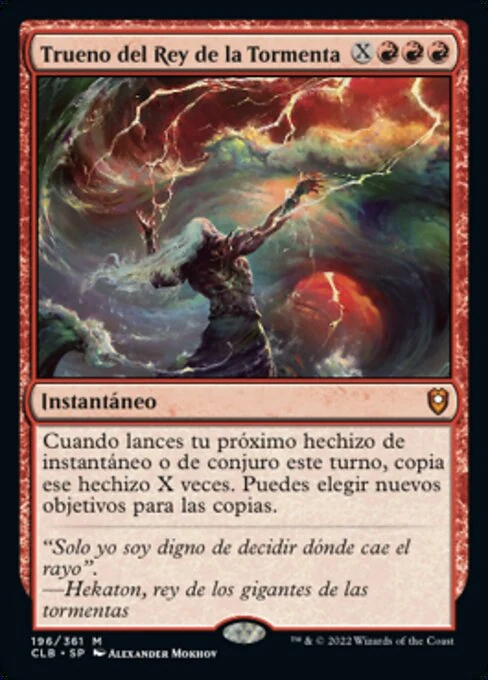 Trueno del Rey de la Tormenta