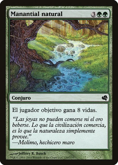 Manantial natural