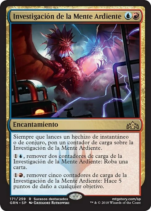Investigación de la Mente Ardiente