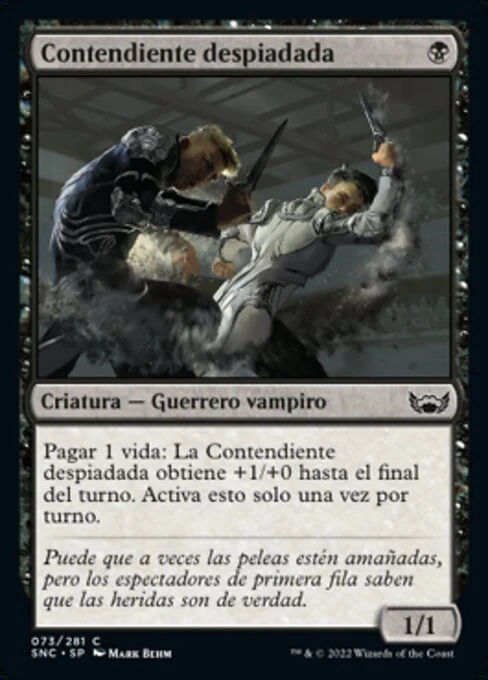Contendiente despiadada