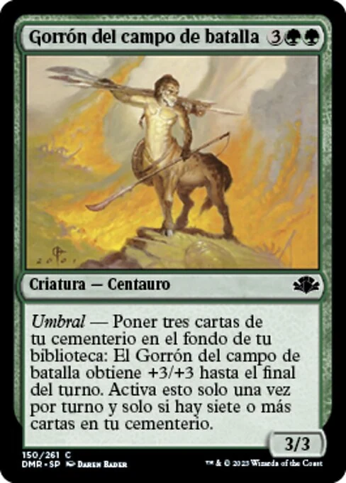 Gorrón del campo de batalla