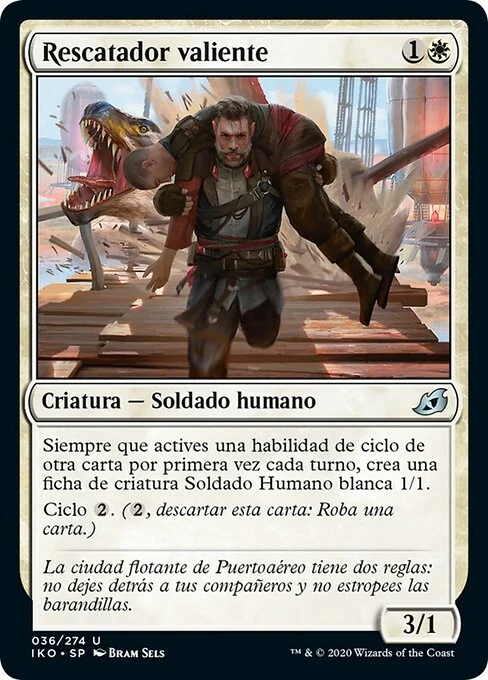 Rescatador valiente