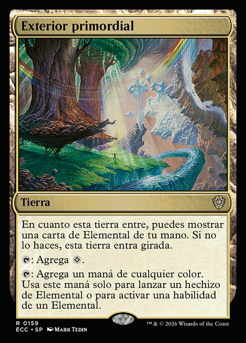 Exterior primordial