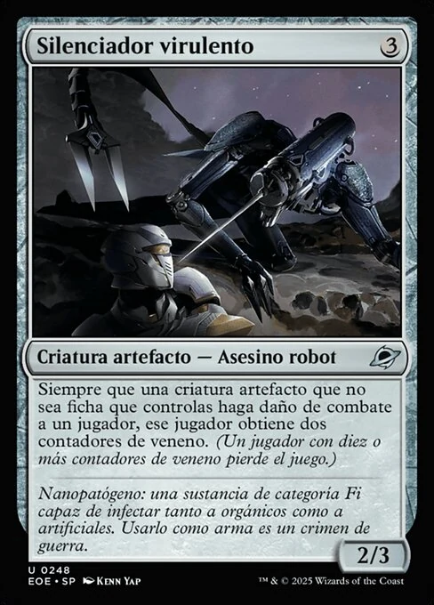 Silenciador virulento
