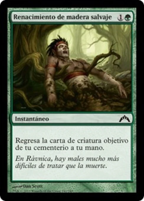 Renacimiento de madera salvaje