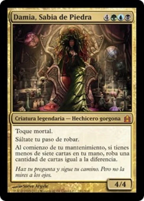 Damia, Sabia de Piedra