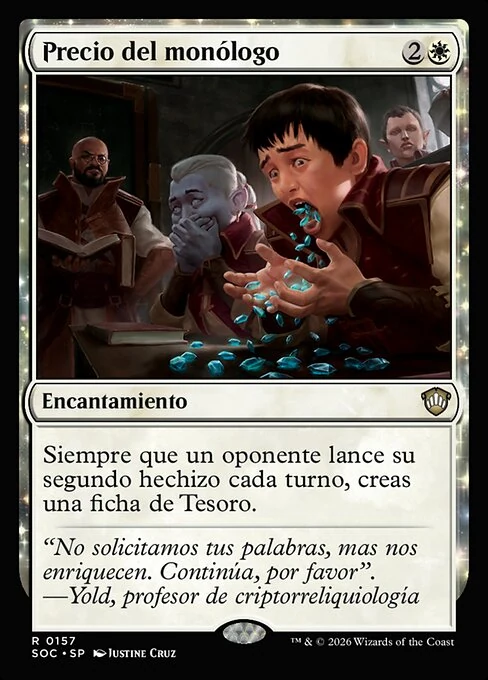 Precio del monólogo