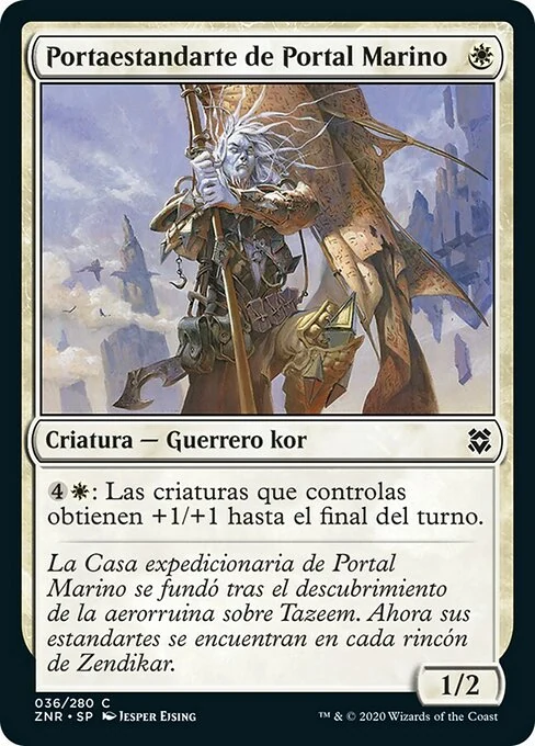 Portaestandarte de Portal Marino