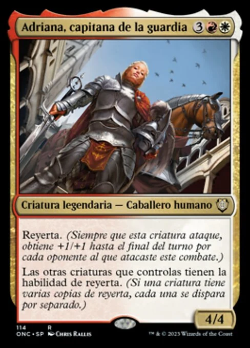 Adriana, capitana de la guardia