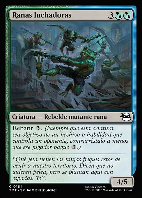 Ranas luchadoras