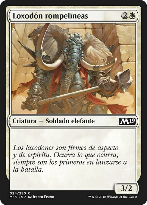Loxodón rompelíneas