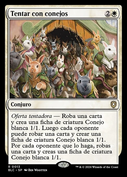 Tentar con conejos