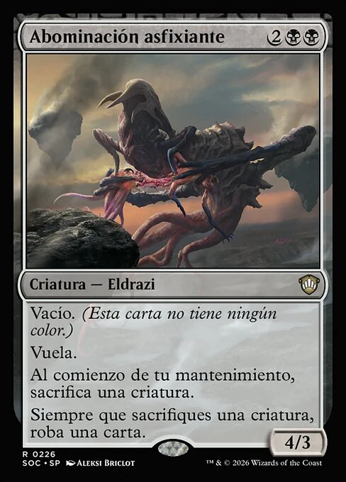 Abominación asfixiante