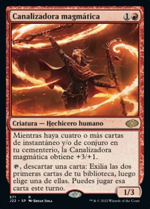 Canalizadora magmática