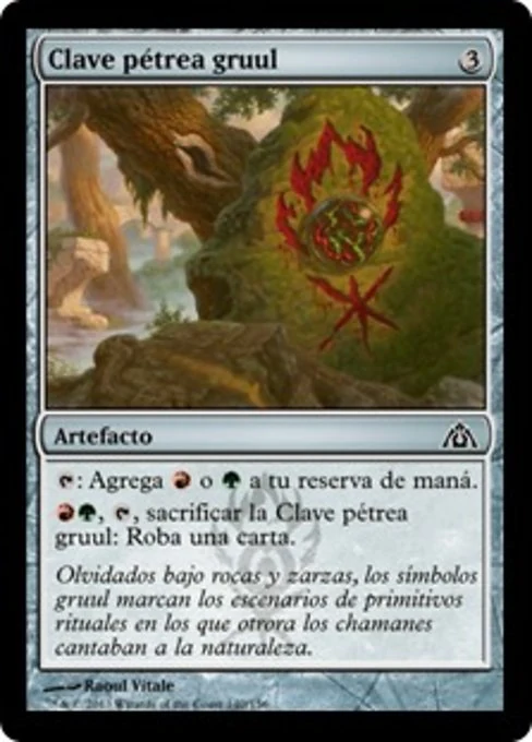 Clave pétrea gruul