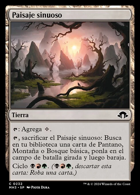 Paisaje sinuoso