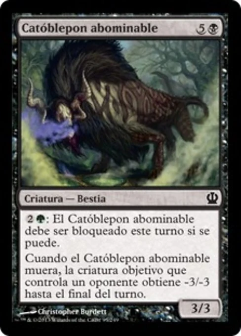 Catóblepon abominable