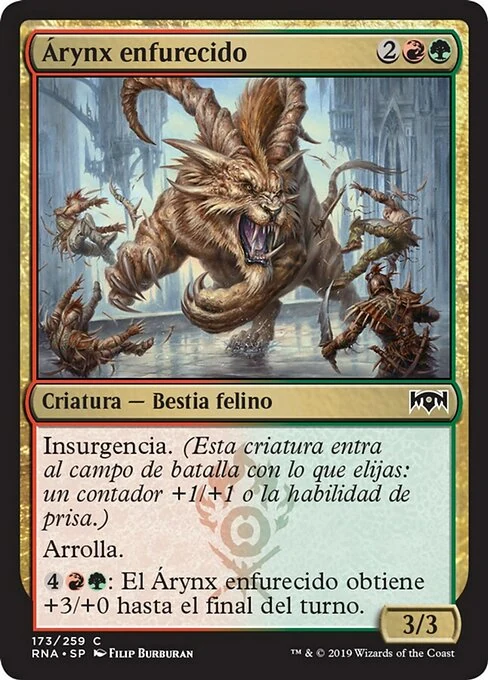 Árynx enfurecido