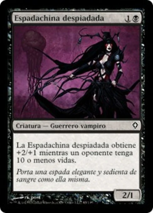 Espadachina despiadada