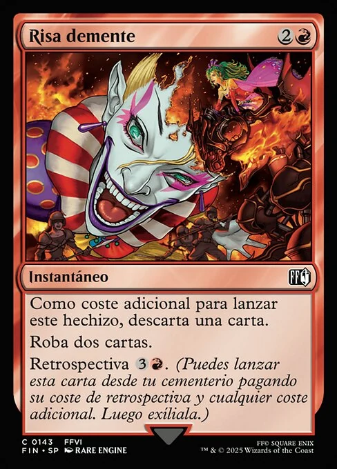 Risa demente