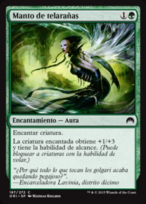 Manto de telarañas