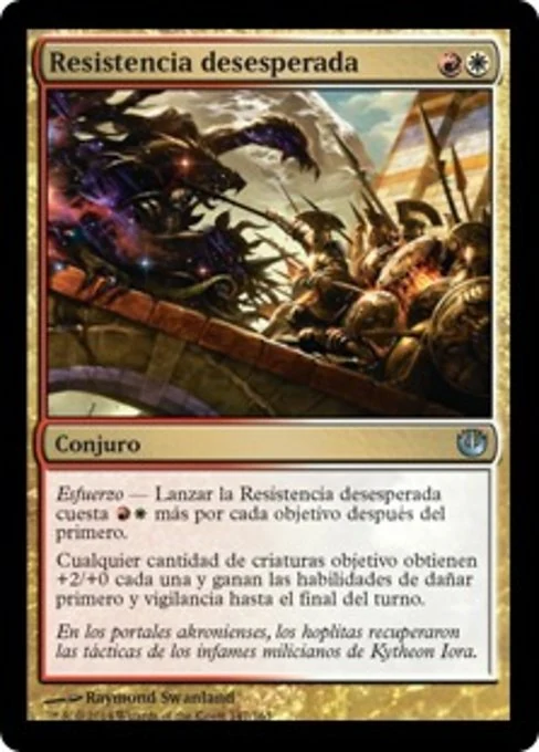 Resistencia desesperada