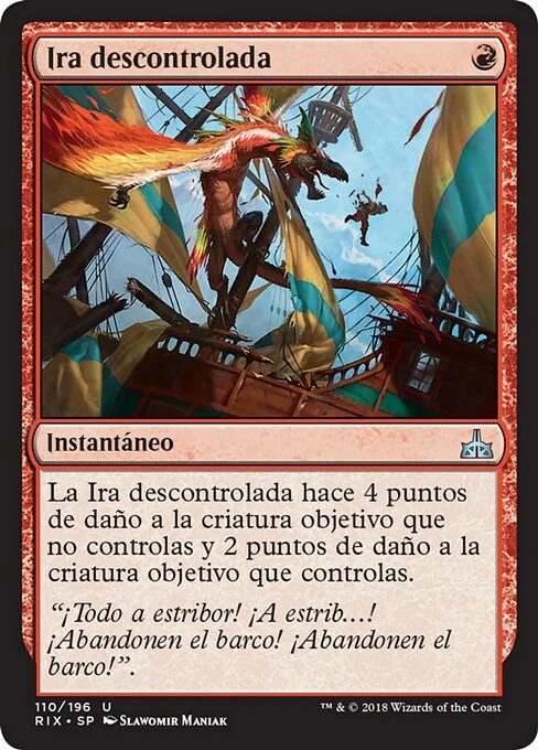 Ira descontrolada
