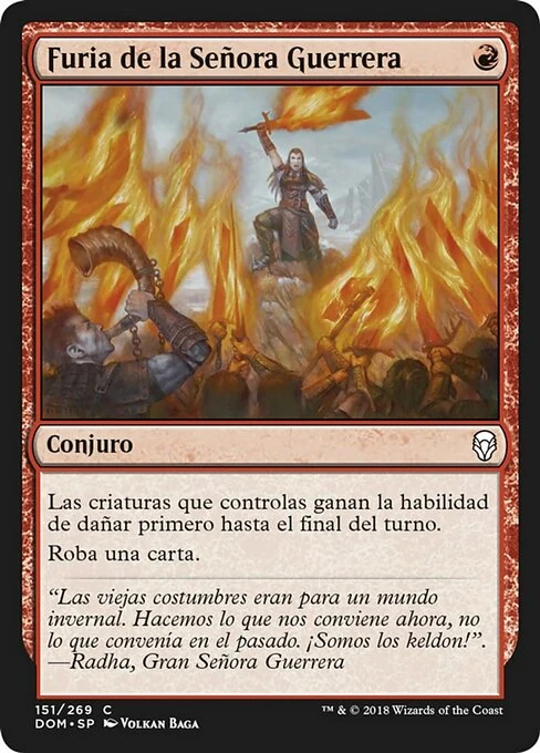 Furia de la Señora Guerrera