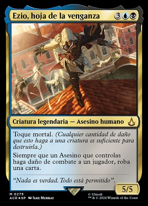 Ezio, hoja de la venganza